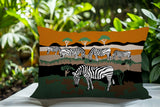 Gia Zebra Reversible Indoor/Outdoor Rectangle Pillow