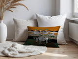 Gia Zebra Reversible Indoor/Outdoor Rectangle Pillow