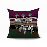 Gia Zebra Reversible Indoor/Outdoor Square Pillow
