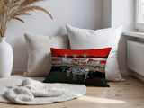 Gia Zebra Reversible Indoor/Outdoor Rectangle Pillow