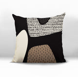 Gian Abstract Reversible Indoor/Outdoor Square Pillow