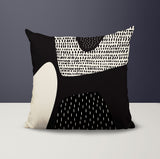 Gian Abstract Reversible Indoor/Outdoor Square Pillow