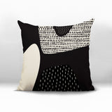 Gian Abstract Reversible Indoor/Outdoor Square Pillow