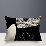Gian Minimalist Lumbar Indoor/Outdoor Throw Pillow