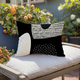 Gian Minimalist Lumbar Indoor/Outdoor Throw Pillow
