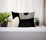 Gian Minimalist Lumbar Indoor/Outdoor Throw Pillow