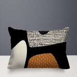 Gian Minimalist Lumbar Indoor/Outdoor Throw Pillow