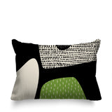 Gian Minimalist Lumbar Indoor/Outdoor Throw Pillow