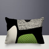 Gian Minimalist Lumbar Indoor/Outdoor Throw Pillow