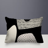 Gian Minimalist Lumbar Indoor/Outdoor Throw Pillow