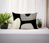 Gian Minimalist Lumbar Indoor/Outdoor Throw Pillow