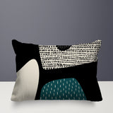 Gian Minimalist Lumbar Indoor/Outdoor Throw Pillow