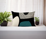 Gian Minimalist Lumbar Indoor/Outdoor Throw Pillow