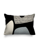 Gian Minimalist Lumbar Indoor/Outdoor Throw Pillow