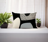 Gian Minimalist Lumbar Indoor/Outdoor Throw Pillow