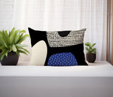Gian Minimalist Lumbar Indoor/Outdoor Throw Pillow