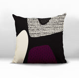 Gian Abstract Reversible Indoor/Outdoor Square Pillow