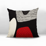 Gian Abstract Reversible Indoor/Outdoor Square Pillow