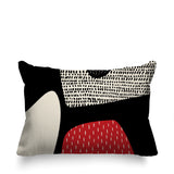 Gian Minimalist Lumbar Indoor/Outdoor Throw Pillow