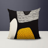 Gian Abstract Reversible Indoor/Outdoor Square Pillow