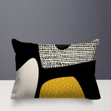 Gian Minimalist Lumbar Indoor/Outdoor Throw Pillow