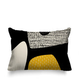 Gian Minimalist Lumbar Indoor/Outdoor Throw Pillow