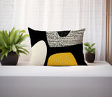 Gian Minimalist Lumbar Indoor/Outdoor Throw Pillow