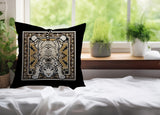 Gibo Tiger Reversible Indoor/Outdoor Square Pillow