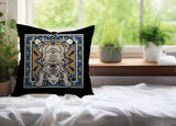 Gibo Tiger Reversible Indoor/Outdoor Rectangle Pillow
