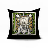 Gibo Tiger Reversible Indoor/Outdoor Square Pillow