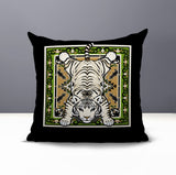 Gibo Tiger Reversible Indoor/Outdoor Square Pillow