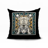 Gibo Tiger Reversible Indoor/Outdoor Square Pillow