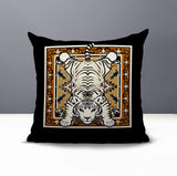Gibo Tiger Reversible Indoor/Outdoor Square Pillow
