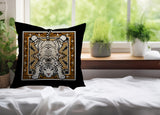 Gibo Tiger Reversible Indoor/Outdoor Square Pillow