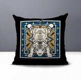 Gibo Tiger Reversible Indoor/Outdoor Square Pillow