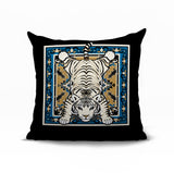 Gibo Tiger Reversible Indoor/Outdoor Square Pillow