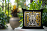 Gibo Tiger Reversible Indoor/Outdoor Square Pillow