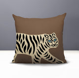 Gigi Tiger Reversible Indoor/Outdoor Square Pillow