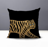 Gigi Tiger Reversible Indoor/Outdoor Square Pillow