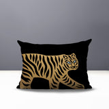 Gigi Tiger Reversible Indoor/Outdoor Rectangle Pillow