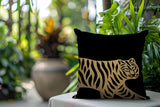 Gigi Tiger Reversible Indoor/Outdoor Square Pillow