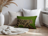Gigi Tiger Reversible Indoor/Outdoor Rectangle Pillow