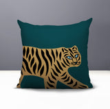 Gigi Tiger Reversible Indoor/Outdoor Square Pillow