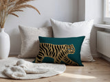 Gigi Tiger Reversible Indoor/Outdoor Square Pillow