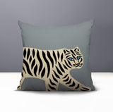 Gigi Tiger Reversible Indoor/Outdoor Square Pillow