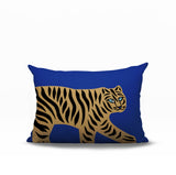 Gigi Tiger Reversible Indoor/Outdoor Rectangle Pillow