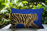 Gigi Tiger Reversible Indoor/Outdoor Square Pillow