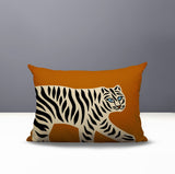 Gigi Tiger Reversible Indoor/Outdoor Rectangle Pillow