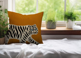 Gigi Tiger Reversible Indoor/Outdoor Square Pillow