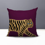 Gigi Tiger Reversible Indoor/Outdoor Square Pillow